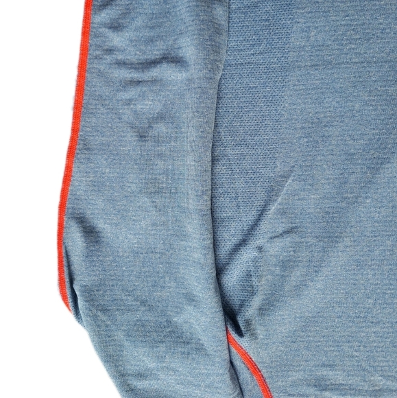 LULULEMON \ Metal Vent Tech LS / L / Heather Rugged Blue - Picture 4 of 7